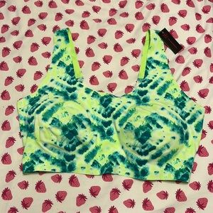 No Boundaries Tie Dye Bralette NWT